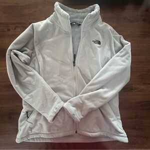 The North Face Women's Light Gray Fleece Jacket